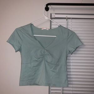 Green Gina Top